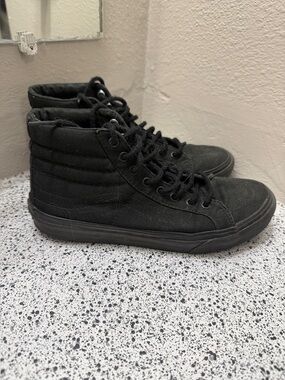 Vans Black High-Top Sneakers